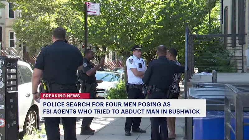 Story image: 4 men posing as FBI agents attempted to abduct man in Bushwick