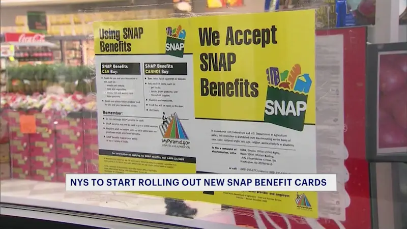 Story image: New York to roll out chip-enabled SNAP cards in 2027 to combat benefit theft