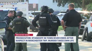 Prosecutor: Standoff in Toms River ends after man suspected in Manchester homicide takes his own life