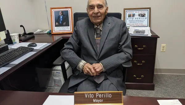 97 years young and winning reelection for Tinton Falls mayor. We speak to Vito Perillo.