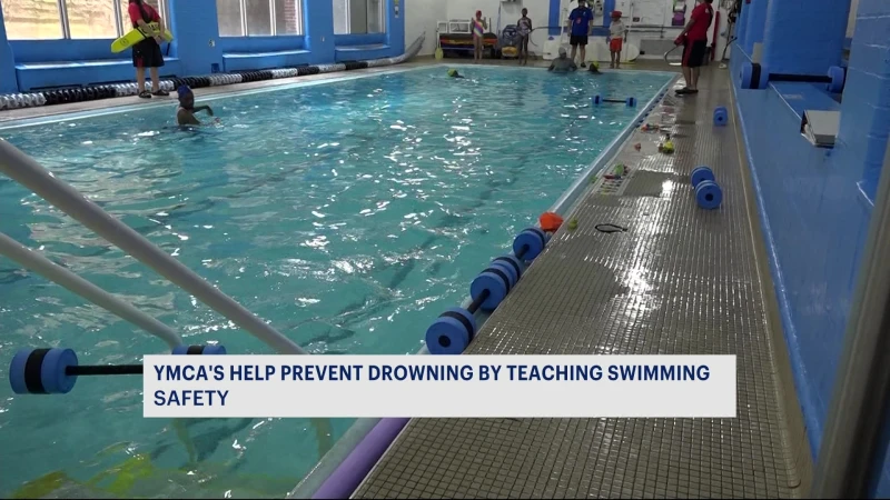 Story image: YMCA promotes swim safety services on World Drowning Prevention Day