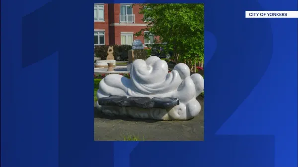 Renovated sculpture garden reopens on Yonkers waterfront
