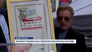 Newark's Frankie Valli receives star on Hollywood Walk of Fame