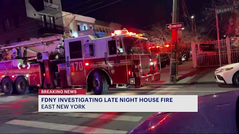 Story image: FDNY: 2 injured in East New York house fire