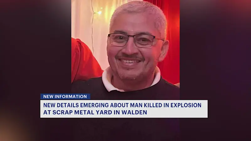 Story image: Family identifies man killed in Walden scrapyard explosion