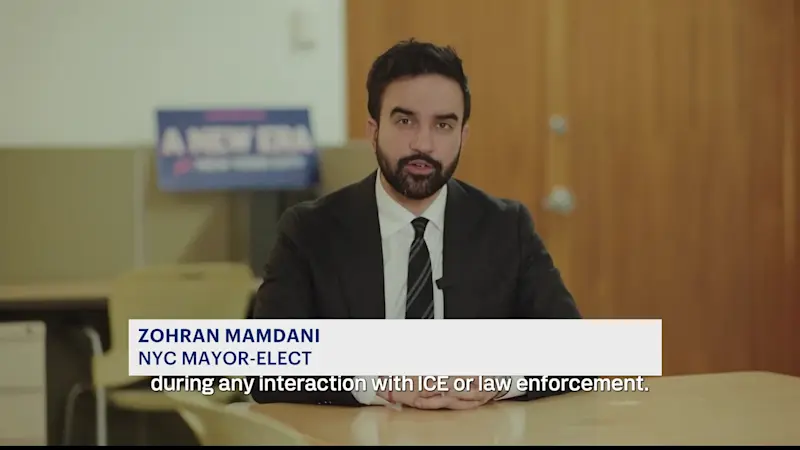 Story image: Lawmakers, Mamdani push back on federal ICE activity, raids in NYC