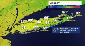 STORM WATCH: Threat of severe storms on Long Island for Memorial Day 
