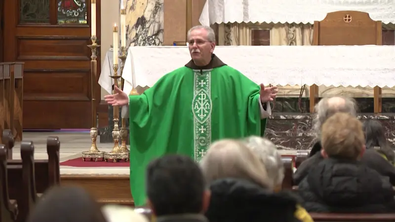 Story image: Yonkers parishioners pray for Pope Francis amid medical complications