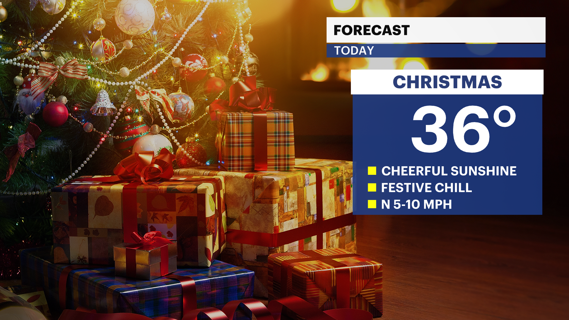 Cloudy, cold conditions for Christmas before sunshine the rest of the week across Brooklyn