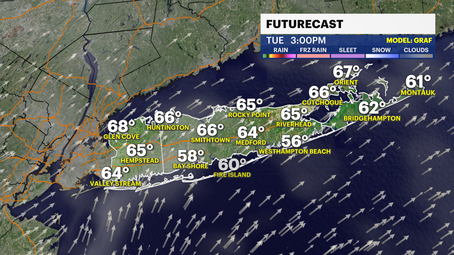 Cold start to the workweek ahead of quick warmup by midweek