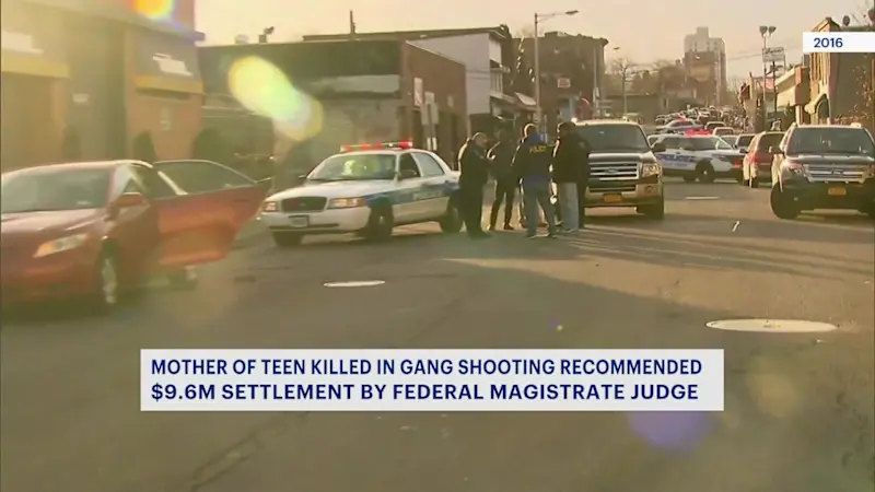 Story image: Federal judge recommends mom of 13-year-old killed in gang shooting should receive $9.5M settlement 