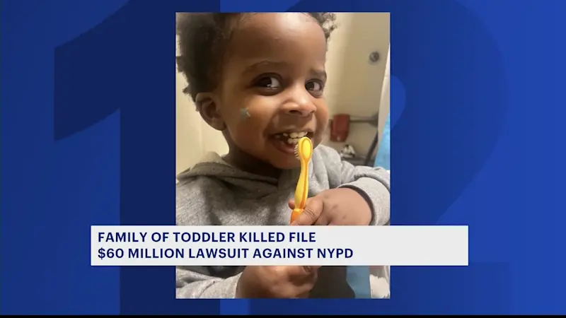 Story image: Mother of 2-year-old killed speaks out for 1st time about suing the NYPD for $60 million