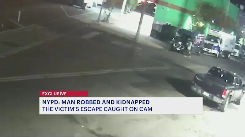 Story image: EXCLUSIVE VIDEO: West Farms man escapes from kidnappers after robbery