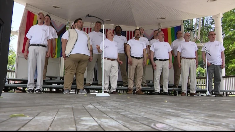 Story image: Long Island Gay Men's Chorus use their voices to help other nonprofits that support LGBTQ+ community