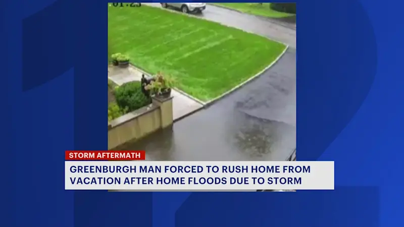 Story image: Greenburgh man forced to leave vacation to deal with flooded home