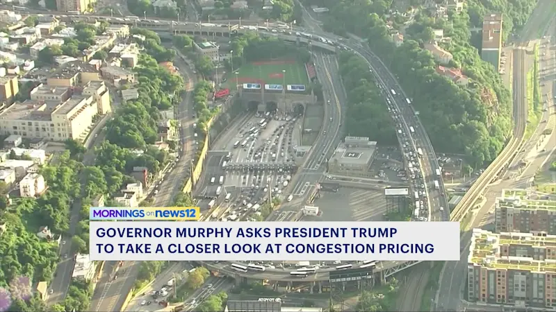 Story image: Gov. Murphy asks President Trump to take a closer look at congestion pricing