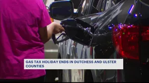 Gas tax holiday ends in Dutchess and Ulster counties