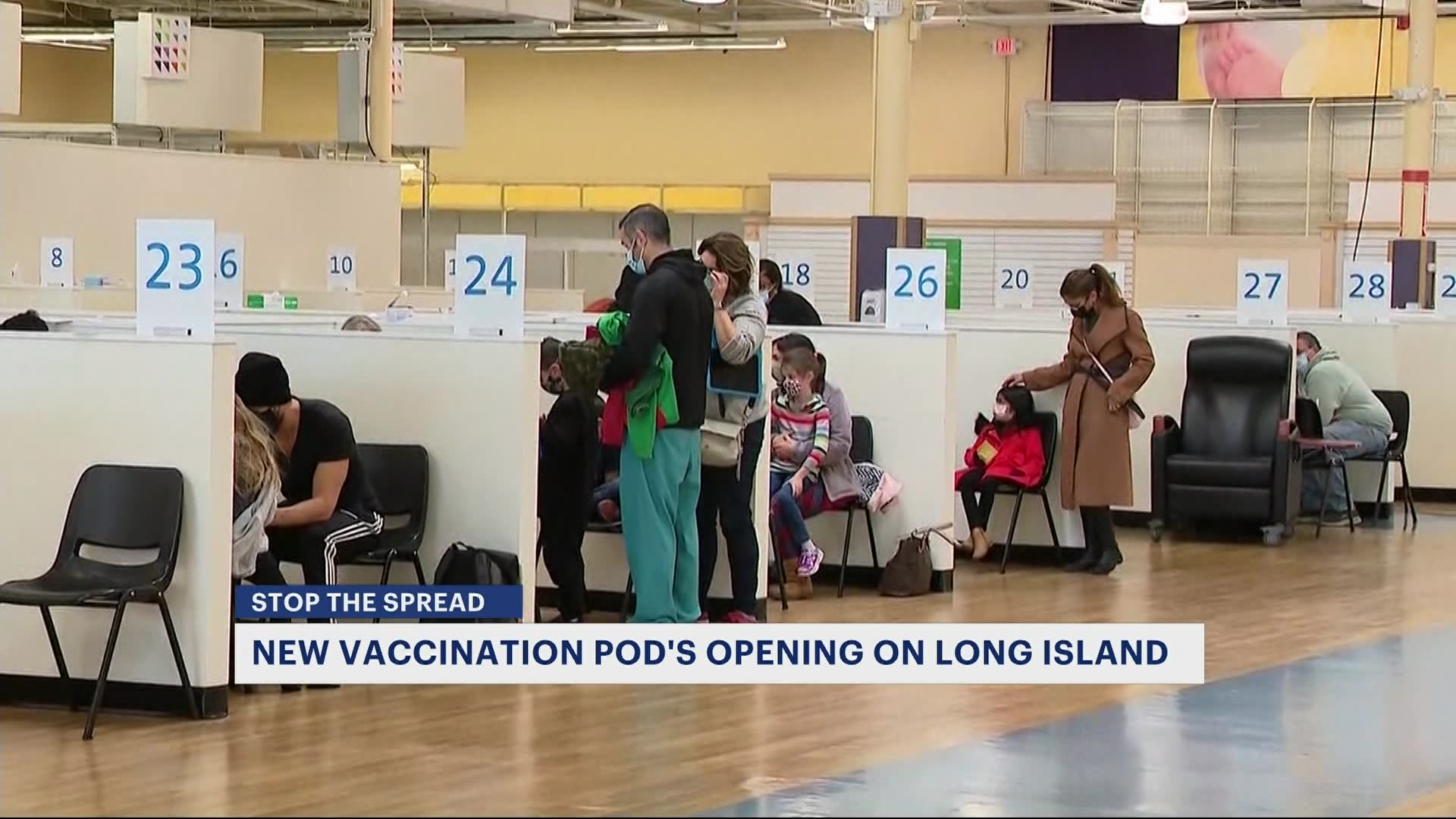 New COVID19 vaccine pod for children opens in Bohemia