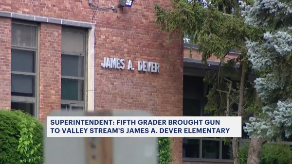 Superintendent: Student brought gun to James A. Dever Elementary School in Valley Stream