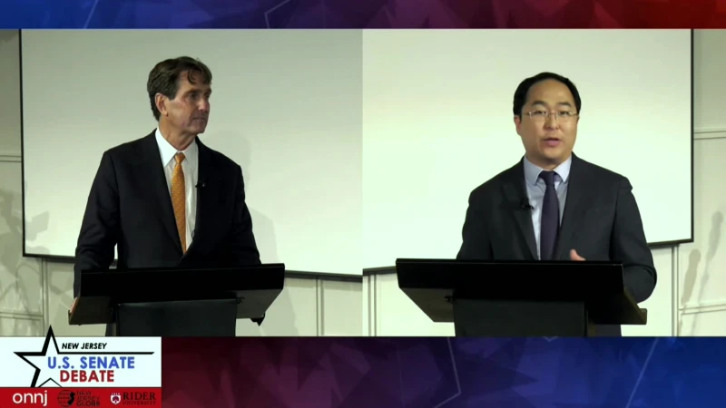 Story image: Power & Politics: Breaking down the first Andy Kim-Curtis Bashaw debate 