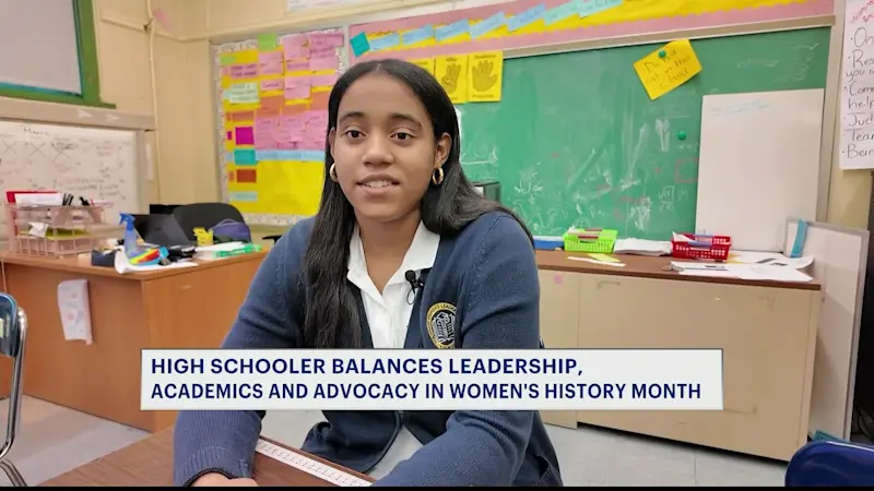 Story image: Teen balances leadership, academics & advocacy in Women’s History Month