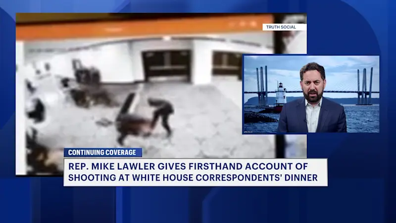 Story image: Rep. Lawler recounts 'chaos and confusion' during White House Correspondents' Dinner