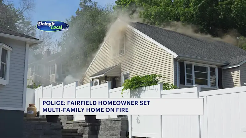 Story image: Fairfield woman charged with arson after setting multi-family home on fire, police say
