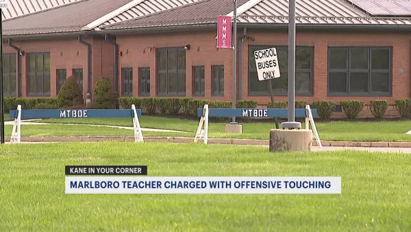 Police: Marlboro teacher accused of inappropriately touching student faces charges