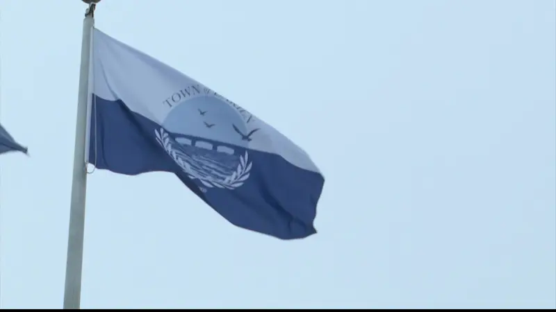 Story image: Darien High School senior leads effort to change town flag