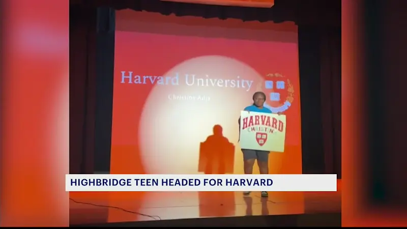 Story image: Highbridge teen headed for Harvard in the fall