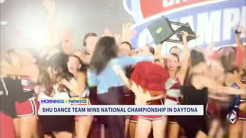 Story image: Sacred Heart dance team wins first national title