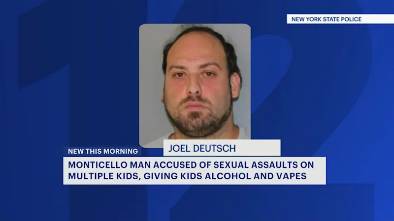 Story image: Police: Monticello man charged with sexual assaulting children, providing vapes and alcohol
