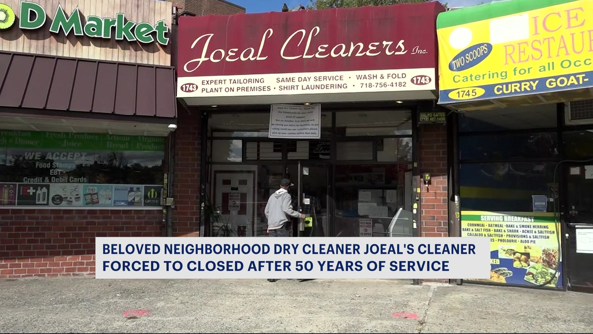 Bed Stuy dry cleaner forced to close after 50 years of service