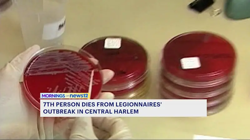Story image: Health department confirms 7th death from Legionnaires’ outbreak in Harlem