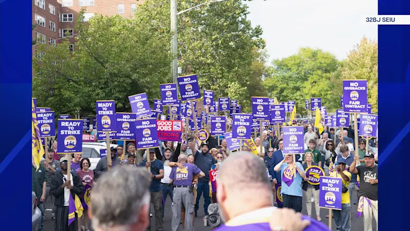 Story image: 'This is a terrifying moment for working families.' Over 1,000 residential building workers vote to authorize a strike