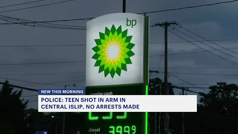 Story image: Police: Teen shot in the arm in Central Islip, no arrests made