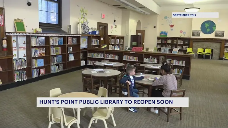 Story image: Shuttered Hunt's Point Library could reopen in the coming weeks