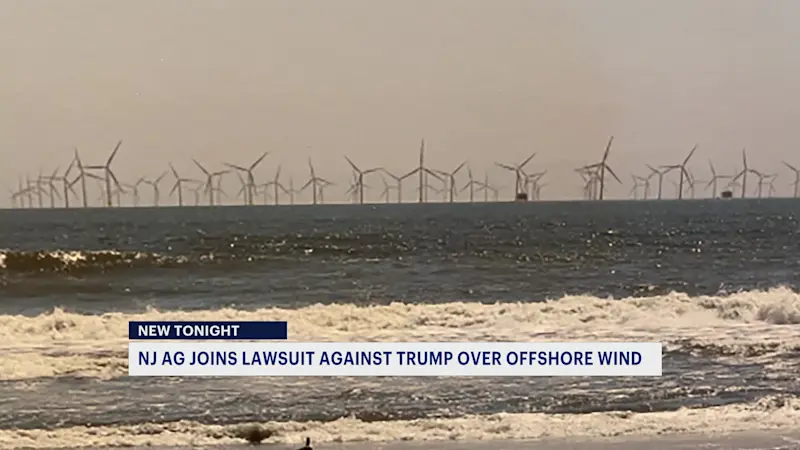 Story image: NJ joins coalition of states suing Trump administration for blocking wind energy