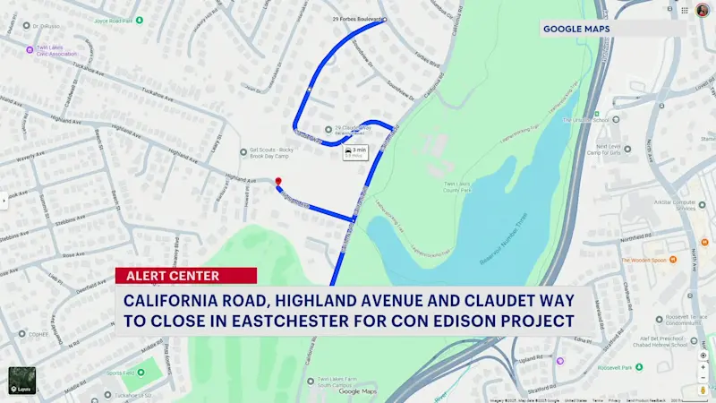 Story image: Eastchester drivers face detours for Con Edison gas project