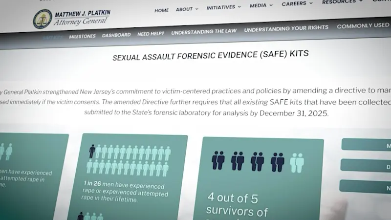 Story image: KIYC: Statewide rape kit tracking system now operational in New Jersey