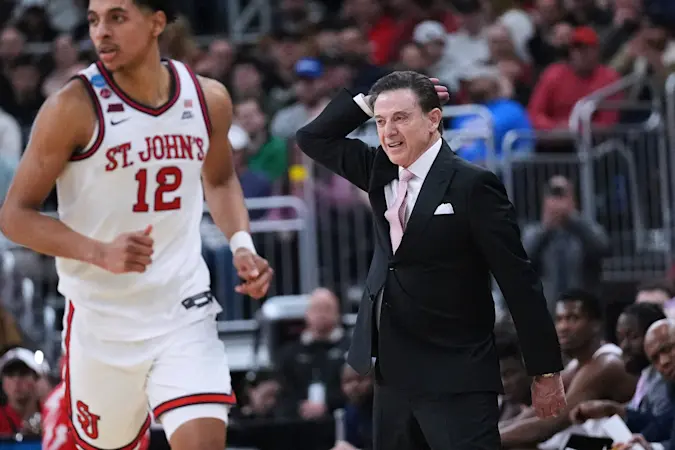 Story image: No. 2 St. John's upset by Arkansas in second round of NCAA tournament  