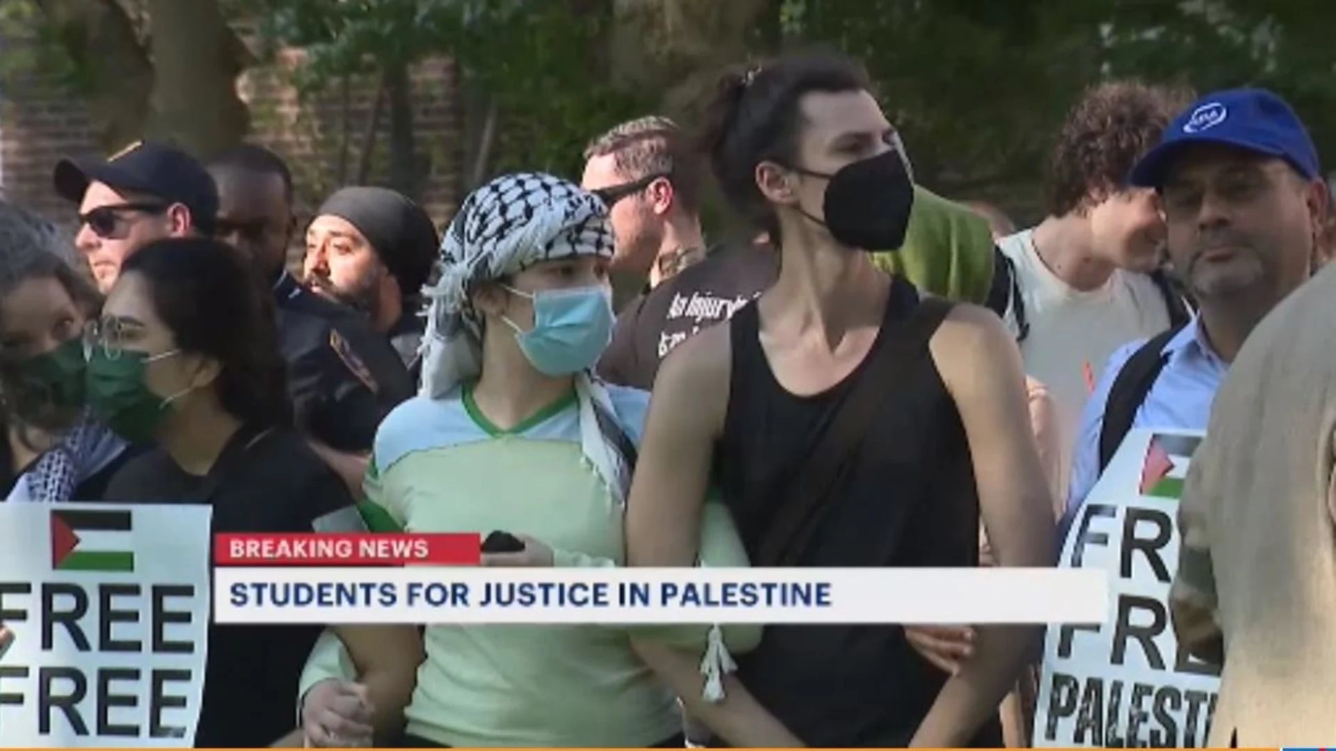 Pro-Palestinian protest that postponed final exams at Rutgers ends peacefully