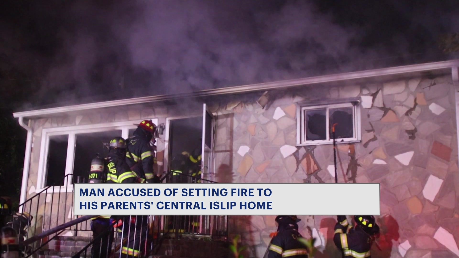 2 dogs killed in Central Islip house fire; Brooklyn man arrested for arson
