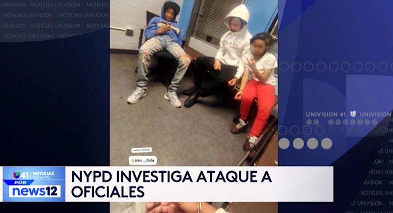 Story image: Univision 41 News Brief: NYPD investiga ataque a oficiales