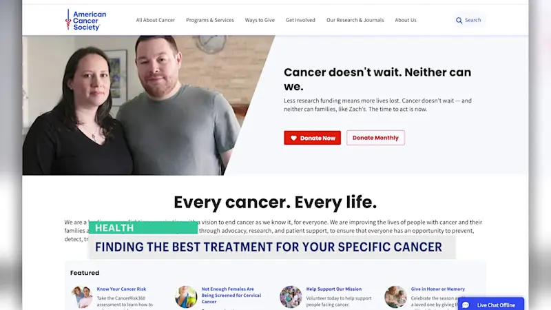 Story image: ACS ACTS program makes it easier for cancer patients to find clinical trial options