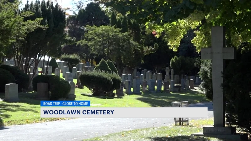 Story image: News 12 explores historic grounds at Woodlawn Cemetery 