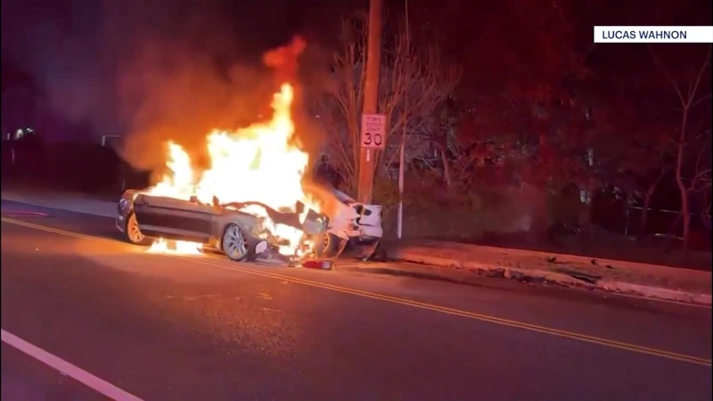 Story image: Police: Two men arrested in connection with street takeover in Islip