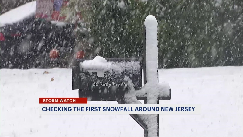 Story image: Parts of New Jersey see nearly 2 feet of snow in season’s first snowfall