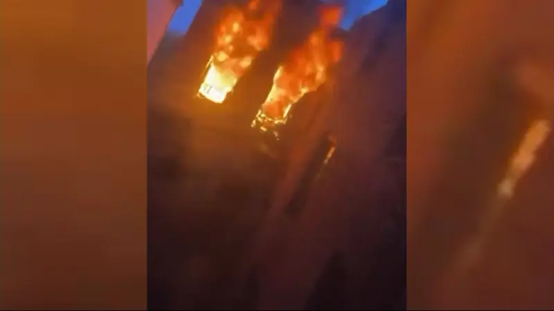Story image: Exclusive: Residents believe Belmont apartment fire was intentionally set