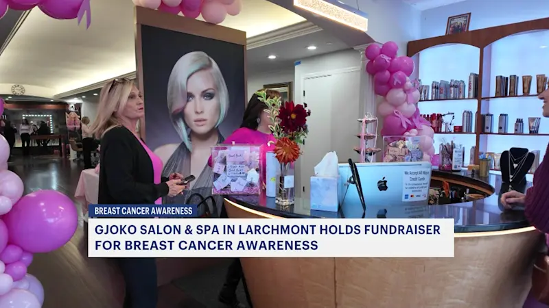 Story image: Gjoko Salon & Spa in Larchmont holds Breast Cancer Awareness Fundraiser